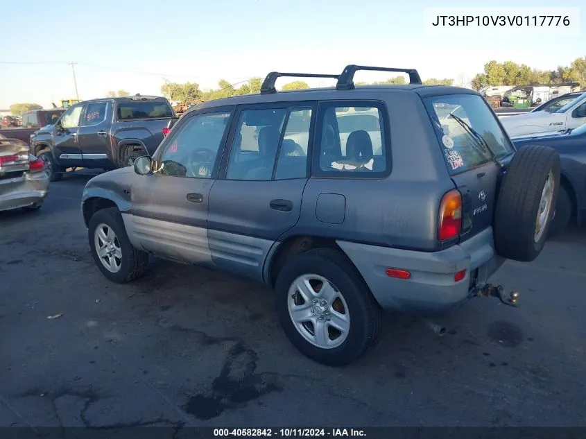 1997 Toyota Rav4 VIN: JT3HP10V3V0117776 Lot: 40582842