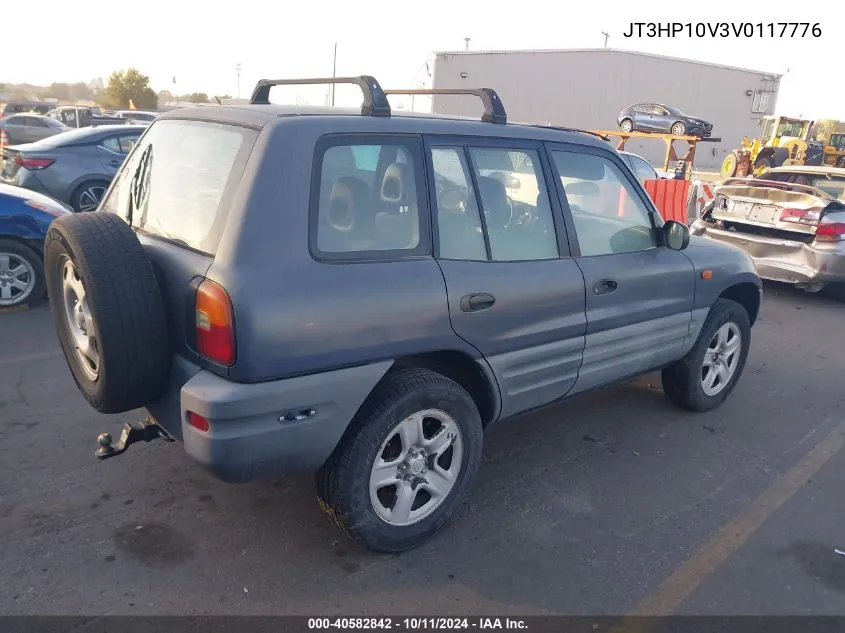 1997 Toyota Rav4 VIN: JT3HP10V3V0117776 Lot: 40582842