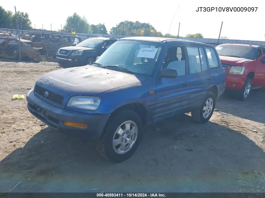 1997 Toyota Rav4 VIN: JT3GP10V8V0009097 Lot: 40593411