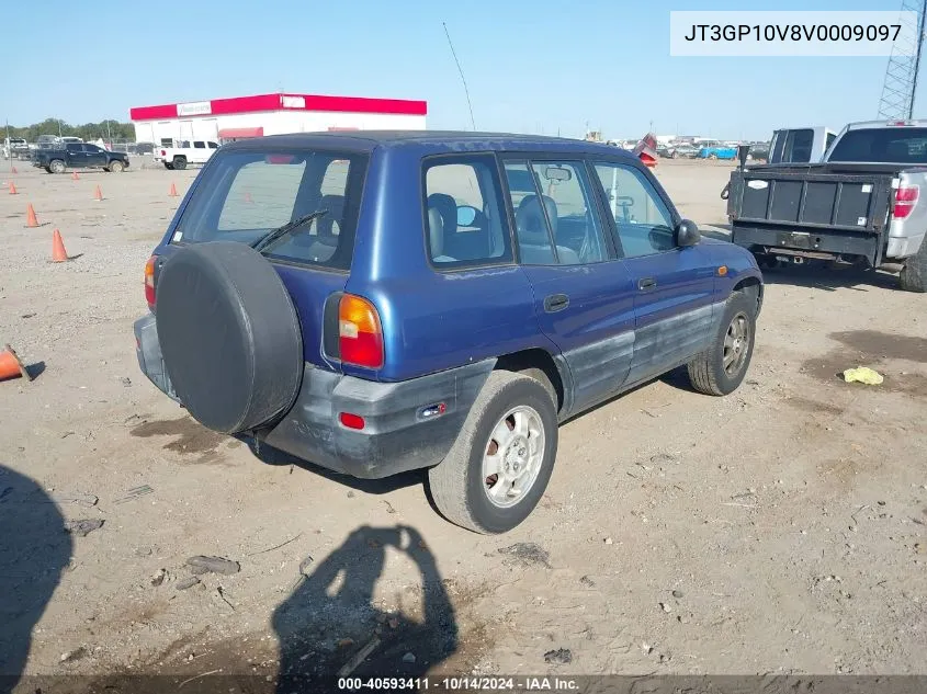 1997 Toyota Rav4 VIN: JT3GP10V8V0009097 Lot: 40593411