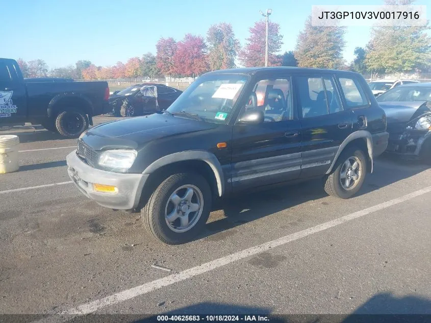 1997 Toyota Rav4 VIN: JT3GP10V3V0017916 Lot: 40625683