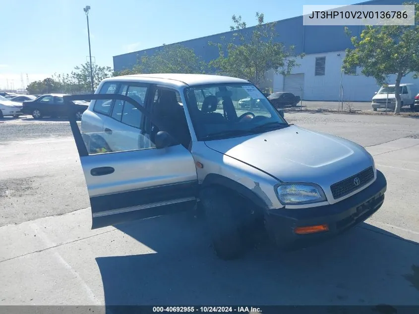 1997 Toyota Rav4 VIN: JT3HP10V2V0136786 Lot: 40692955