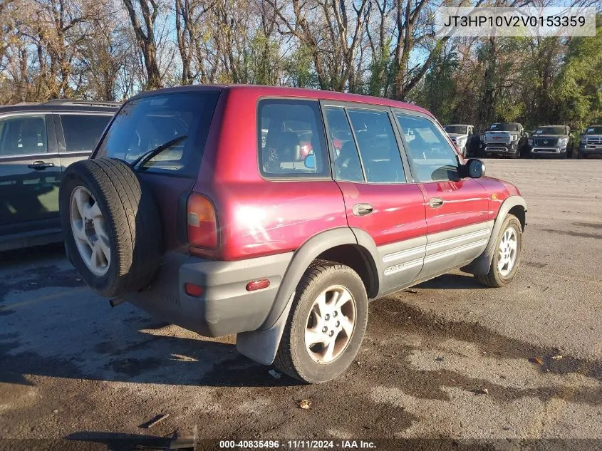 1997 Toyota Rav4 VIN: JT3HP10V2V0153359 Lot: 40835496