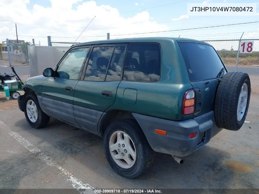 1998 Toyota Rav4 VIN: JT3HP10V4W7080472 Lot: 39909718