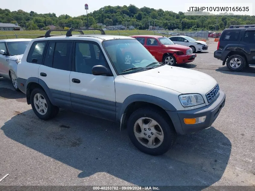 1998 Toyota Rav4 VIN: JT3HP10V3W0165635 Lot: 40253782