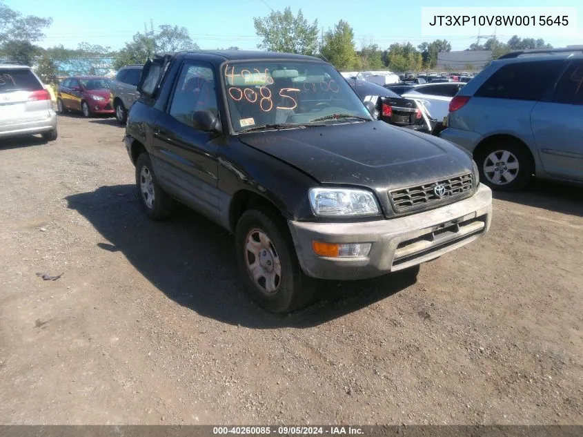 1998 Toyota Rav4 Softtop VIN: JT3XP10V8W0015645 Lot: 40518489