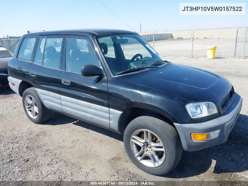 1998 Toyota Rav4 VIN: JT3HP10V5W0157522 Lot: 40353745