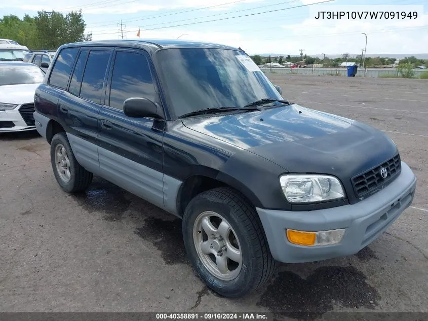 1998 Toyota Rav4 VIN: JT3HP10V7W7091949 Lot: 40358891