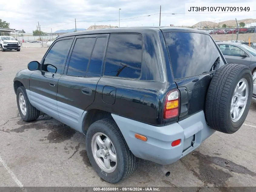 1998 Toyota Rav4 VIN: JT3HP10V7W7091949 Lot: 40358891