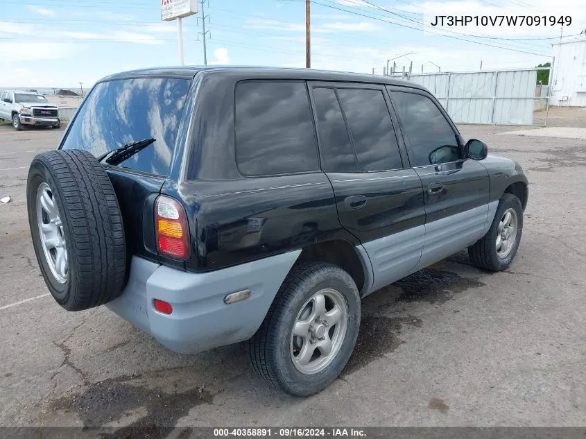 1998 Toyota Rav4 VIN: JT3HP10V7W7091949 Lot: 40358891