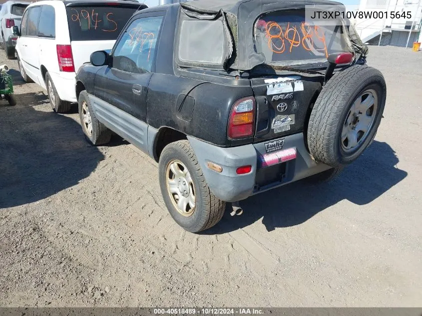 1998 Toyota Rav4 Softtop VIN: JT3XP10V8W0015645 Lot: 40518489