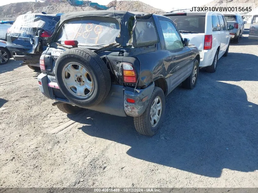 1998 Toyota Rav4 Softtop VIN: JT3XP10V8W0015645 Lot: 40518489