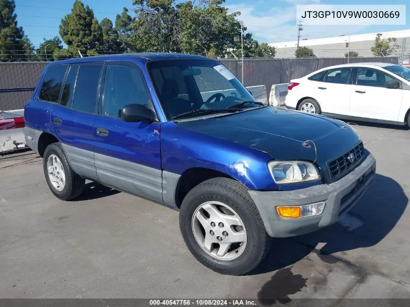 1998 Toyota Rav4 VIN: JT3GP10V9W0030669 Lot: 40547758