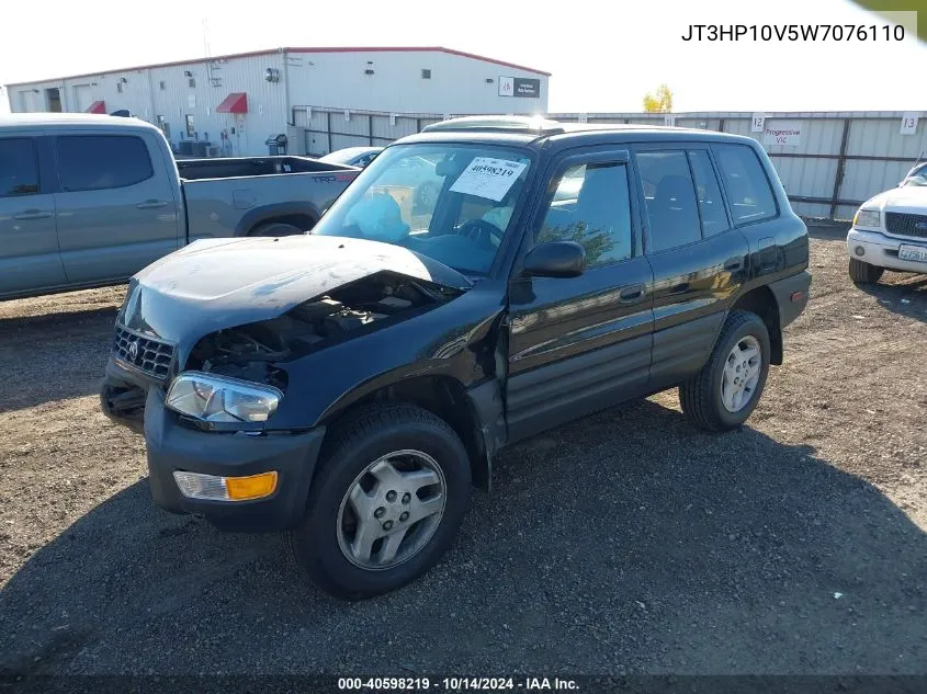 1998 Toyota Rav4 VIN: JT3HP10V5W7076110 Lot: 40598219