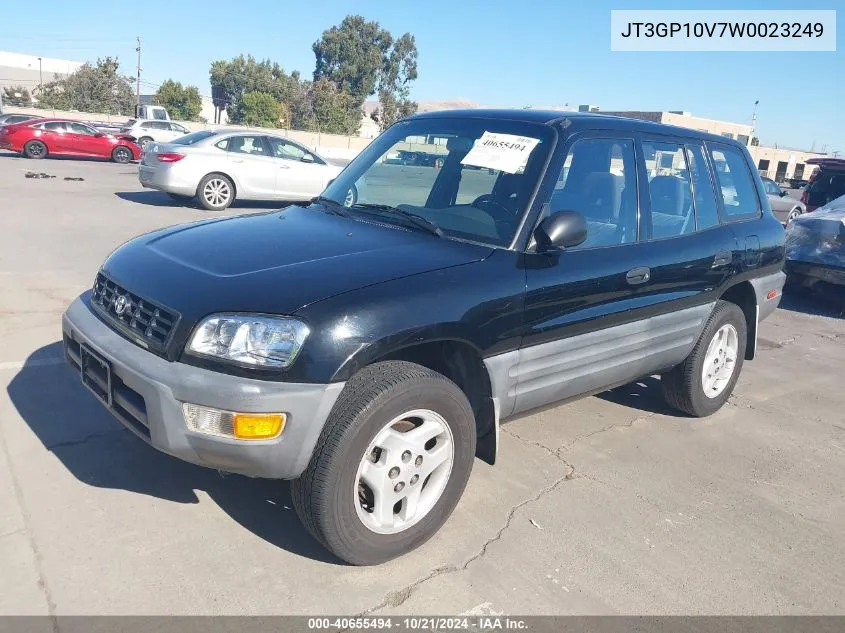 1998 Toyota Rav4 VIN: JT3GP10V7W0023249 Lot: 40655494