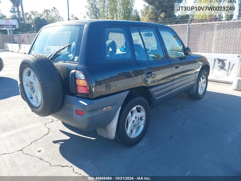 1998 Toyota Rav4 VIN: JT3GP10V7W0023249 Lot: 40655494