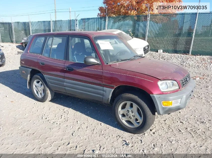 1998 Toyota Rav4 VIN: JT3HP10V3W7093035 Lot: 40665921