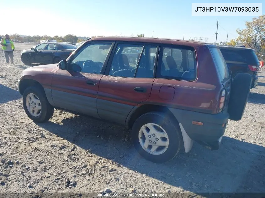 1998 Toyota Rav4 VIN: JT3HP10V3W7093035 Lot: 40665921