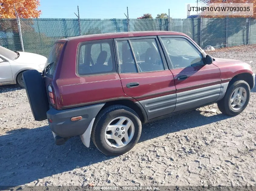 1998 Toyota Rav4 VIN: JT3HP10V3W7093035 Lot: 40665921