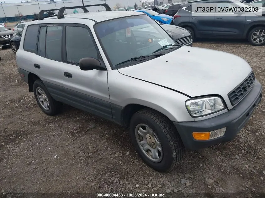 1998 Toyota Rav4 VIN: JT3GP10V5W0032208 Lot: 40694458