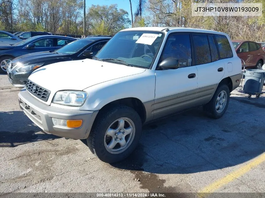 1998 Toyota Rav4 VIN: JT3HP10V8W0193009 Lot: 40814313