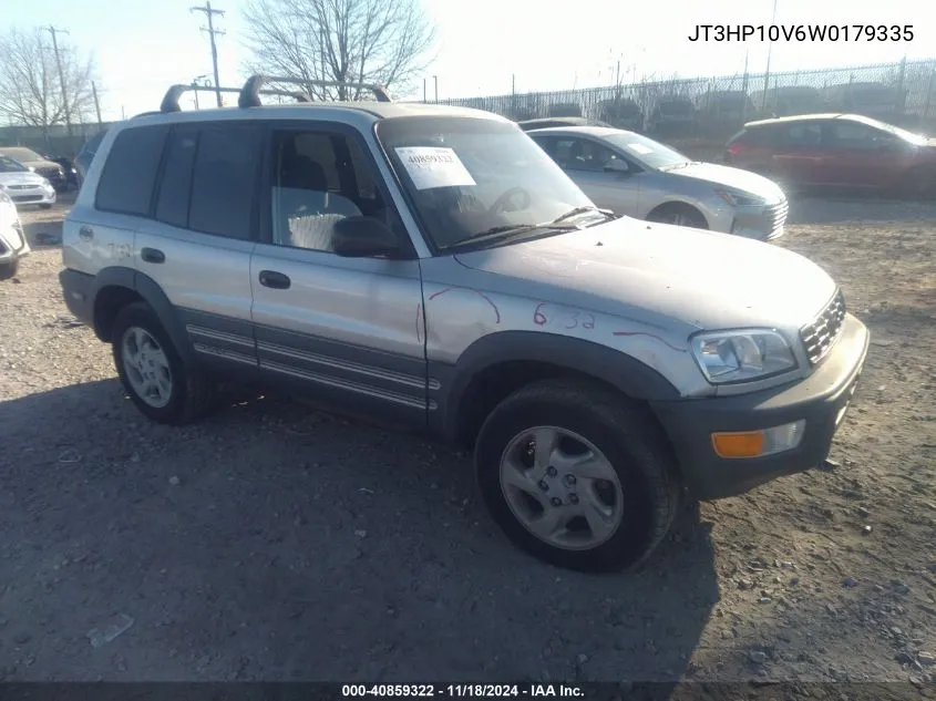 1998 Toyota Rav4 VIN: JT3HP10V6W0179335 Lot: 40859322