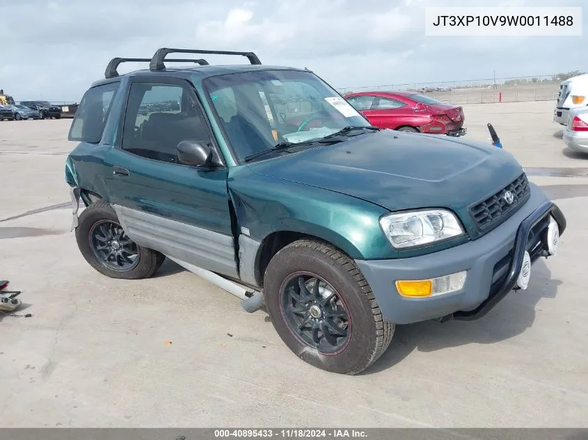 1998 Toyota Rav4 Hardtop VIN: JT3XP10V9W0011488 Lot: 40895433