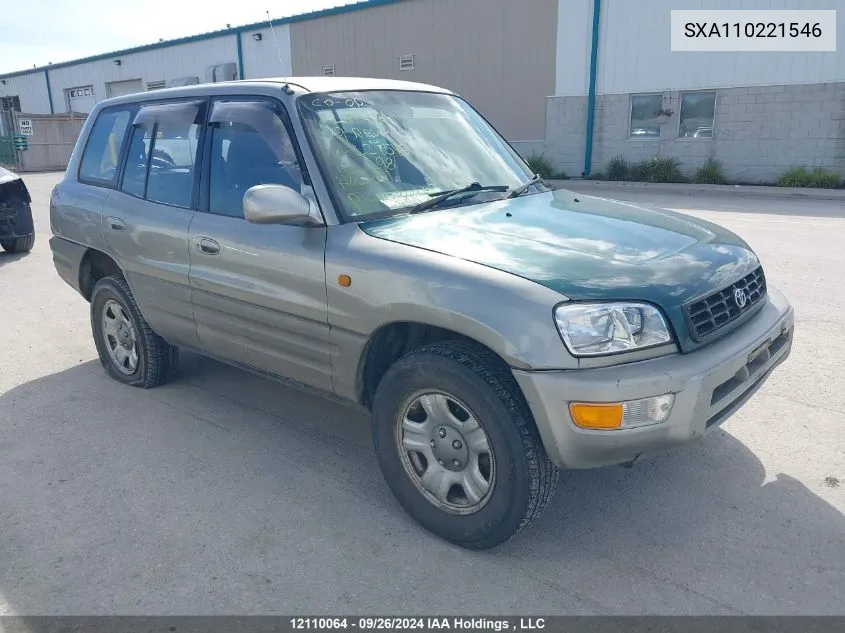 1999 Toyota Rav-4 VIN: SXA110221546 Lot: 12110064