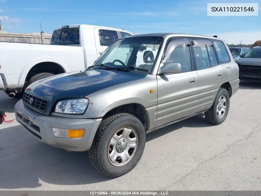 1999 Toyota Rav-4 VIN: SXA110221546 Lot: 12110064