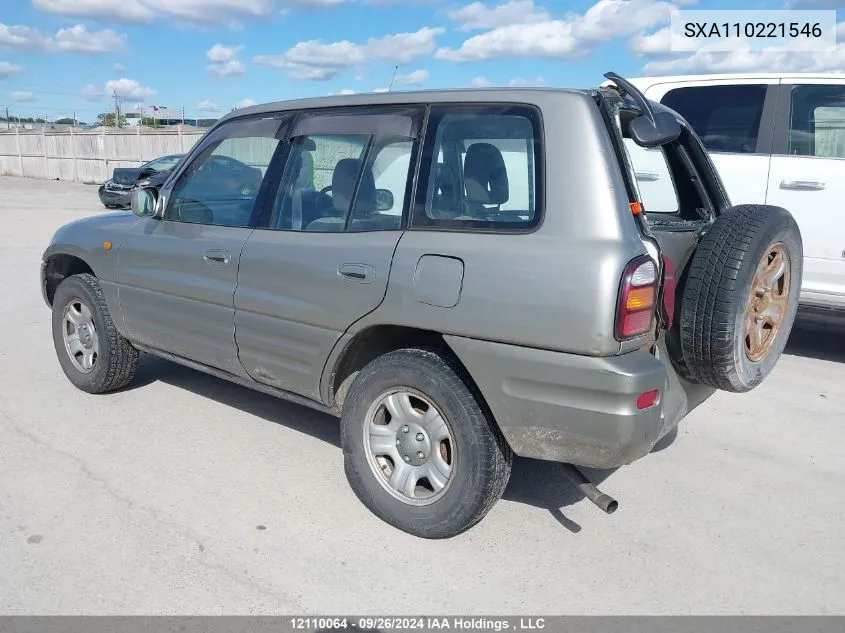 1999 Toyota Rav-4 VIN: SXA110221546 Lot: 12110064