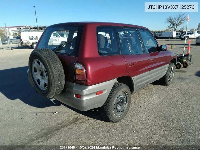 1999 Toyota Rav4 VIN: JT3HP10V3X7125273 Lot: 20179640