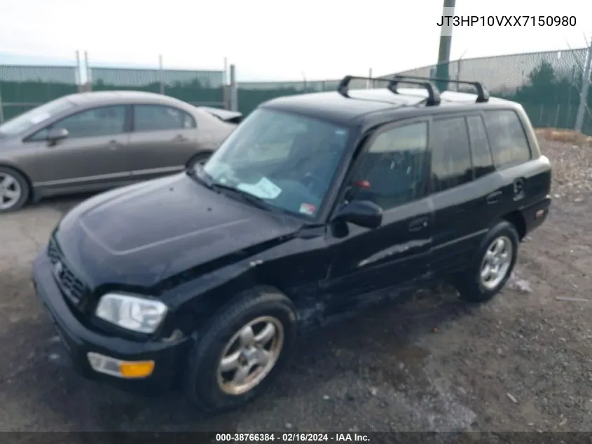 1999 Toyota Rav4 VIN: JT3HP10VXX7150980 Lot: 38766384