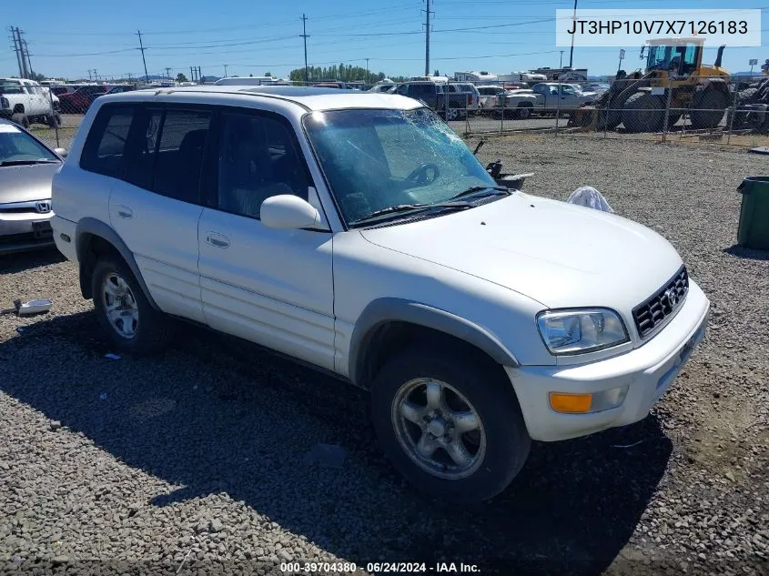 1999 Toyota Rav4 VIN: JT3HP10V7X7126183 Lot: 39704380