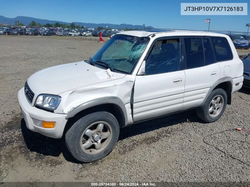 1999 Toyota Rav4 VIN: JT3HP10V7X7126183 Lot: 39704380