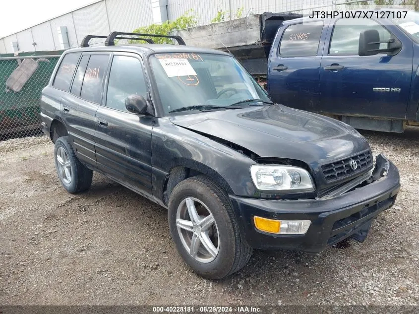 1999 Toyota Rav4 VIN: JT3HP10V7X7127107 Lot: 40228181