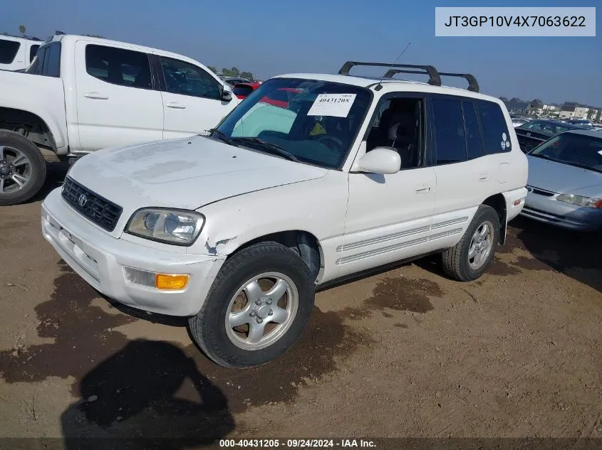 1999 Toyota Rav4 VIN: JT3GP10V4X7063622 Lot: 40431205