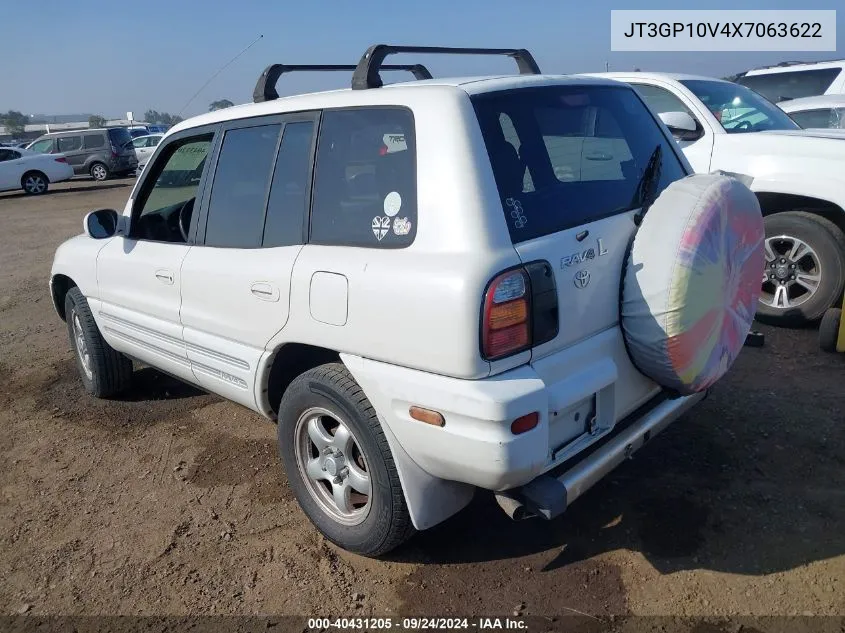 1999 Toyota Rav4 VIN: JT3GP10V4X7063622 Lot: 40431205