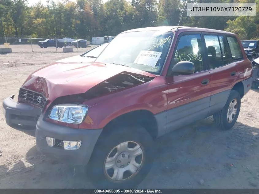 1999 Toyota Rav4 VIN: JT3HP10V6X7120729 Lot: 40455805