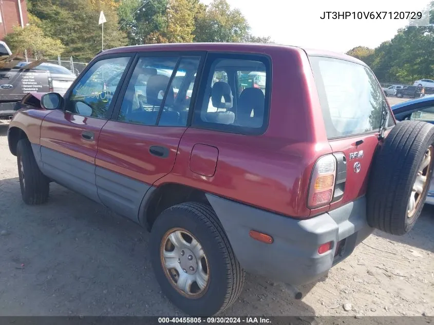 1999 Toyota Rav4 VIN: JT3HP10V6X7120729 Lot: 40455805