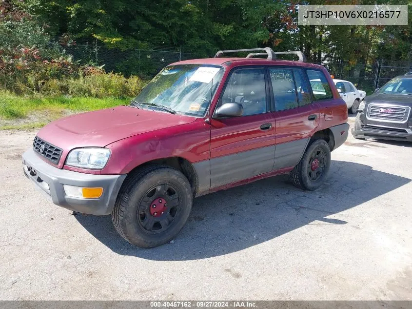 1999 Toyota Rav4 VIN: JT3HP10V6X0216577 Lot: 40457162