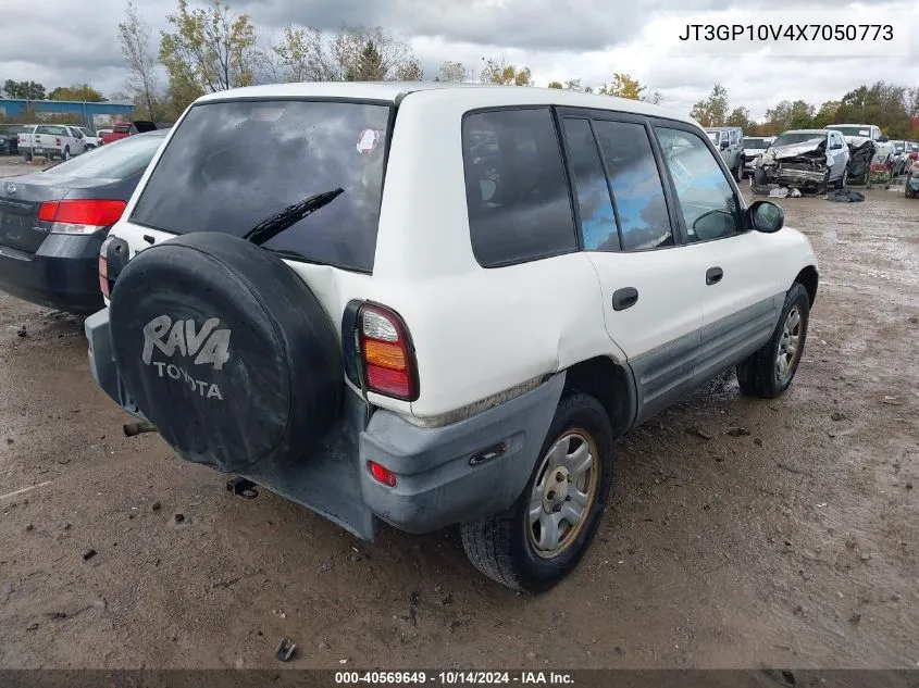 1999 Toyota Rav4 VIN: JT3GP10V4X7050773 Lot: 40569649