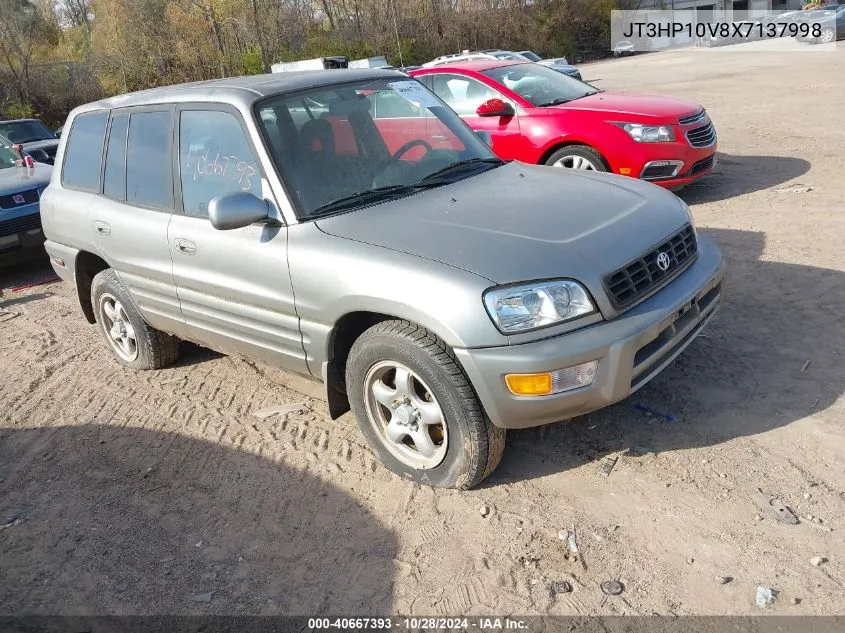 1999 Toyota Rav4 VIN: JT3HP10V8X7137998 Lot: 40667393