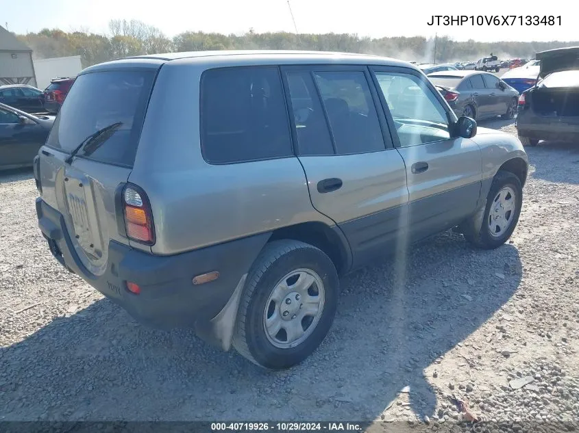 1999 Toyota Rav4 VIN: JT3HP10V6X7133481 Lot: 40719926