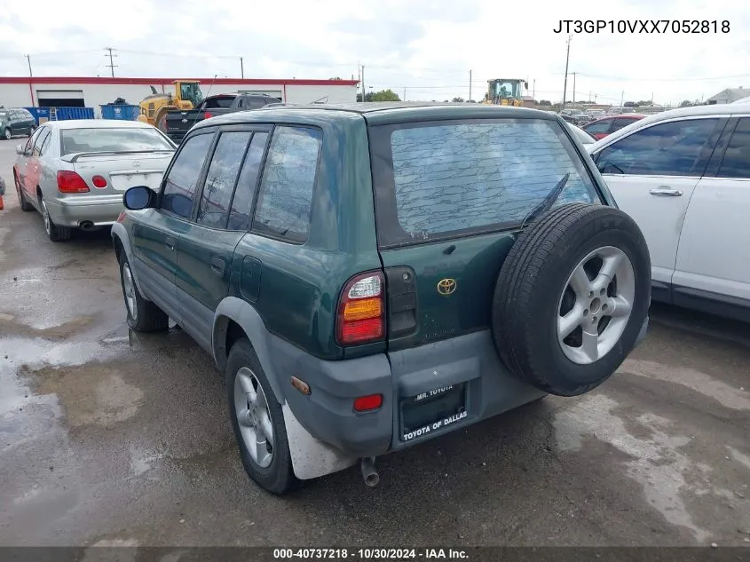 1999 Toyota Rav4 VIN: JT3GP10VXX7052818 Lot: 40737218