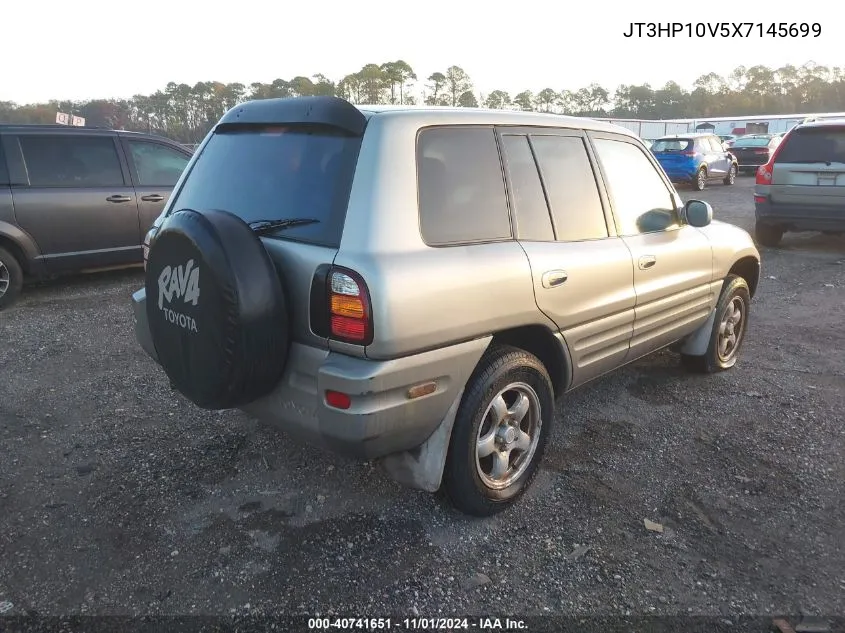 1999 Toyota Rav4 VIN: JT3HP10V5X7145699 Lot: 40741651