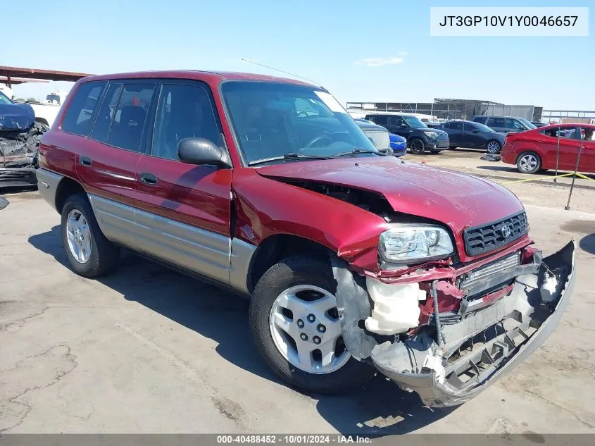 2000 Toyota Rav4 VIN: JT3GP10V1Y0046657 Lot: 40488452