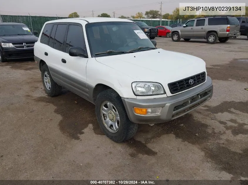 2000 Toyota Rav4 VIN: JT3HP10V8Y0239134 Lot: 40707382