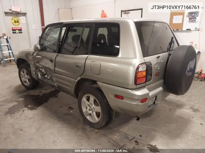 2000 Toyota Rav4 VIN: JT3HP10VXY7166761 Lot: 40786394