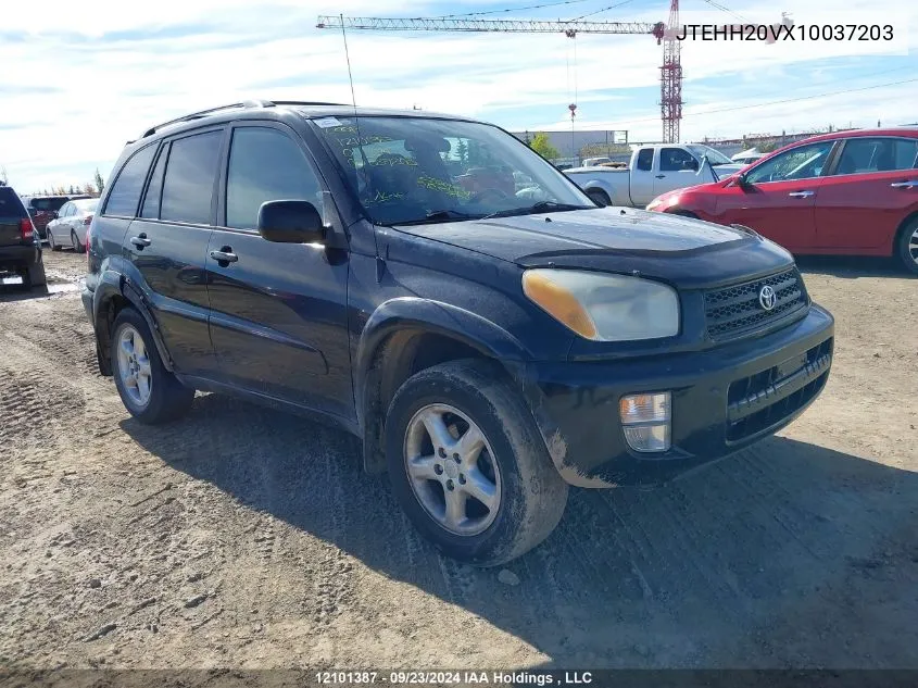 2001 Toyota Rav4 VIN: JTEHH20VX10037203 Lot: 12101387