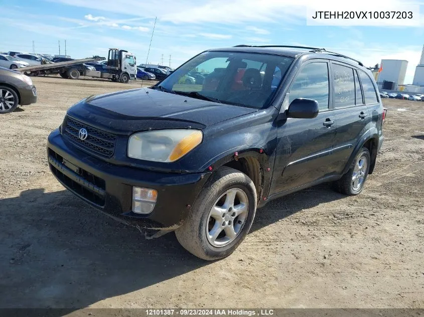 2001 Toyota Rav4 VIN: JTEHH20VX10037203 Lot: 12101387